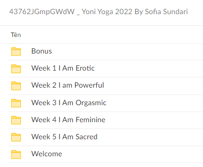 Unlock Your Erotic Potential with Yoni Yoga 2022 by Sofia Sundari for free download