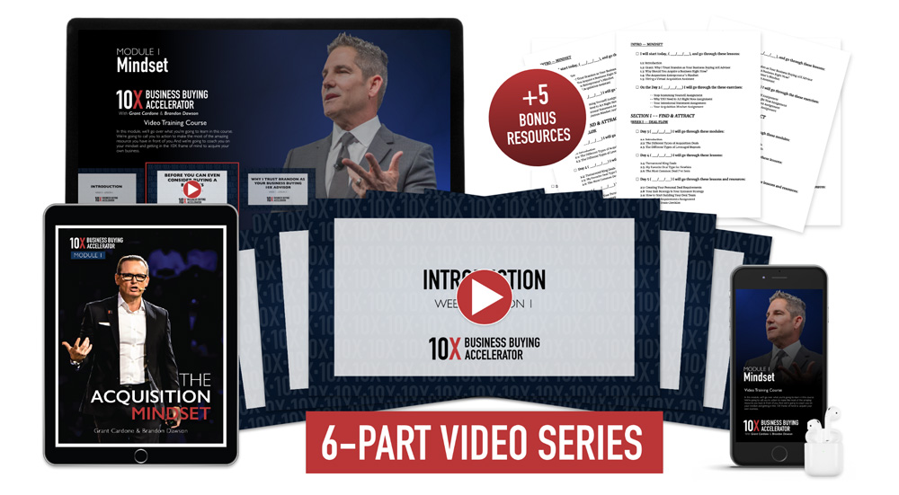 Grant Cardone – 10X Business Buying Accelerator