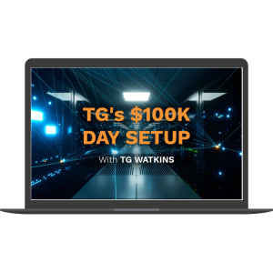 $100K Day Setup Elite Package By TG Watkins – Simpler Trading