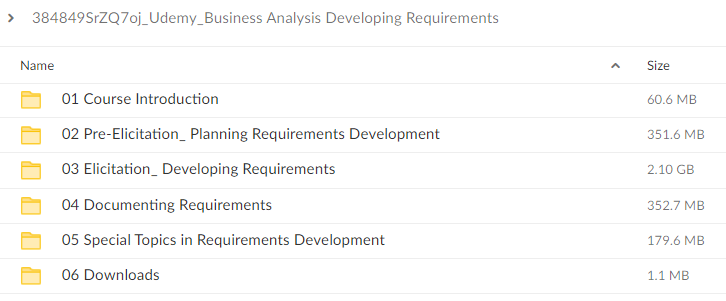 Don Hussey – Business Analysis: Developing Requirements Download Proof