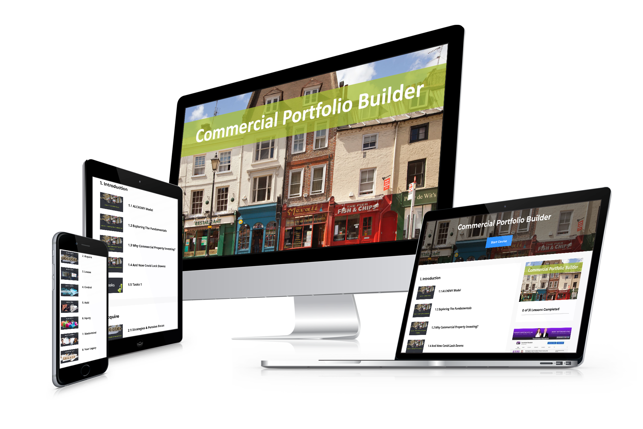 Touchstone Education – Commercial Portfolio Builder Online