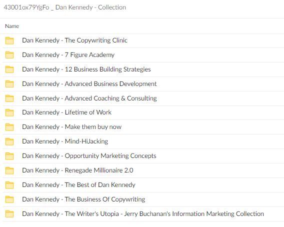 Dan Kennedy – Collection Download Proof