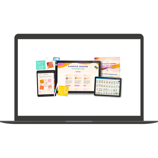 Passive Income Planner Girl By Michelle & Aimee