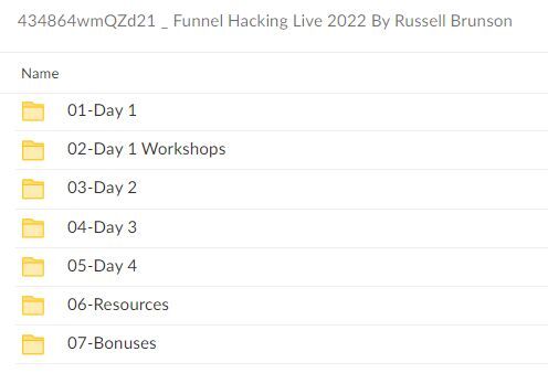 Russell Brunson – Funnel Hacking Live 2022 Download Proof