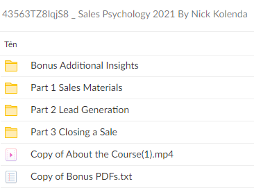 Nick Kolenda – Sales Psychology 2021 Download Proof