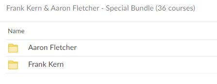 Frank Kern & Aaron Fletcher – Special Bundle (36 courses) Download Proof