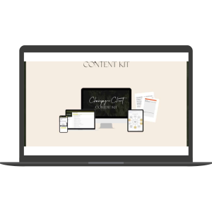 Champagne Client Content Kit By Mariah Coz