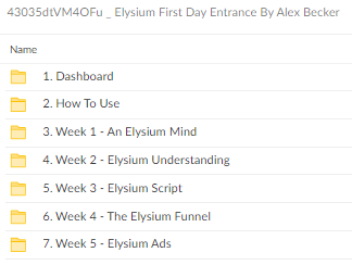 Alex Becker – Elysium First Day Entrance Download Proof