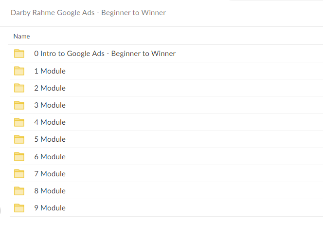 Darby Rahme – Google Ads: Beginner to Winner Download Proof