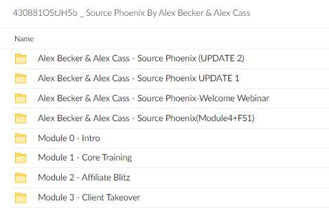 Alex Becker & Alex Cass – Source Phoenix Download Proof