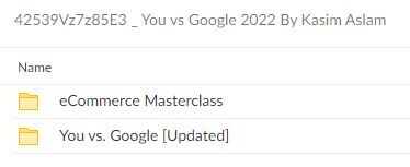 Kasim Aslam – You vs Google 2022 Download Proof