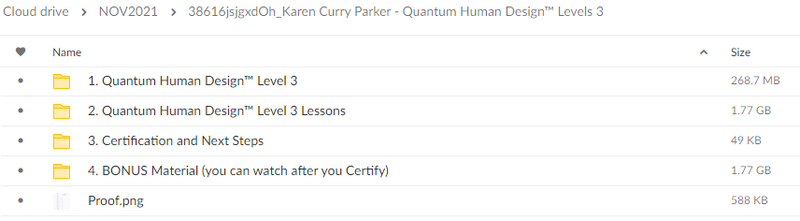 Karen Curry Parker – Quantum Human Design™ Levels 3 Download Proof