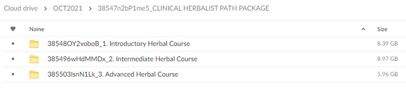 THE HERBAL ACADEMY – Clinical Herbalist Path Package Download Proof