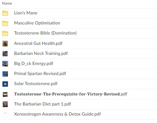 PrimalThrive – Collection Download Proof