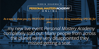 Robin Sharma – Personal Mastery Academy