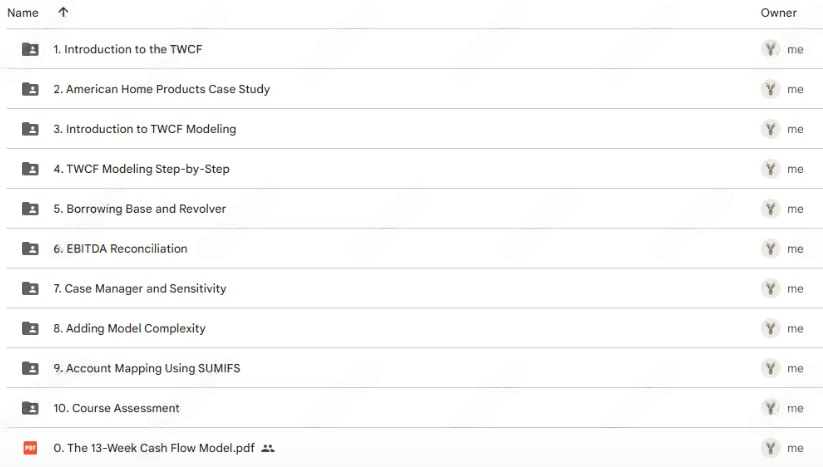 Matan Feldman - Wall Street Prep – The 13-Week Cash Flow Model Download Proof