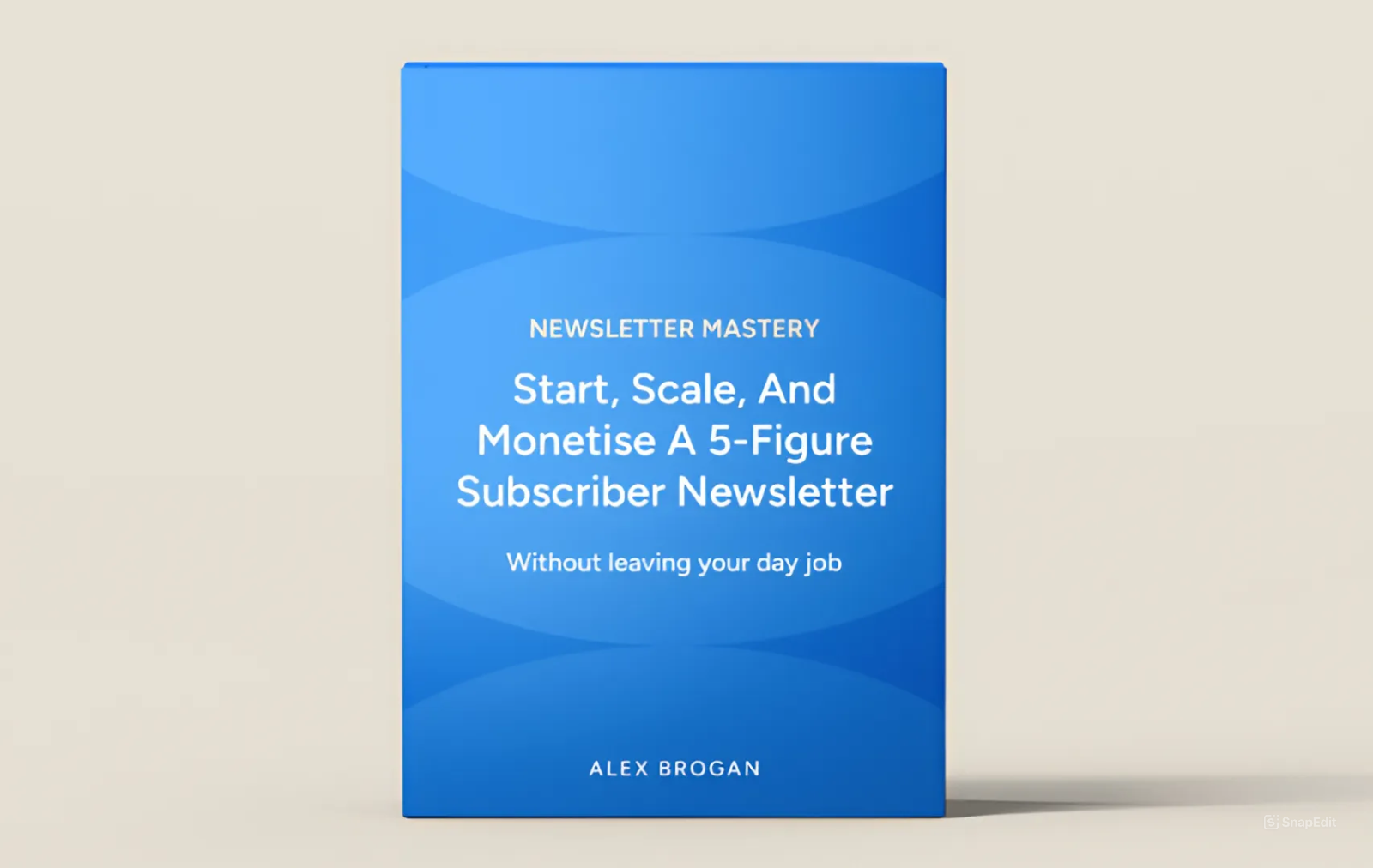 Alex Brogan – Newsletter Mastery