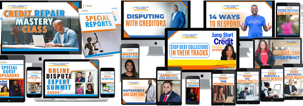 Special Offer – Credit Repair Mastery Class Super Bundle