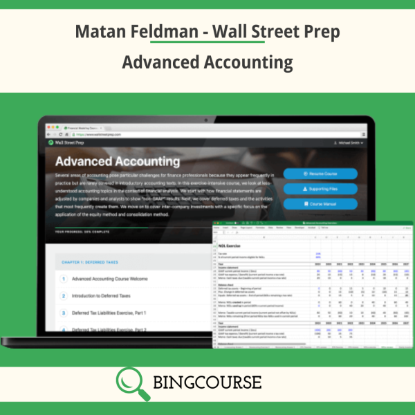 Advanced Accounting By Matan Feldman - Wall Street Prep