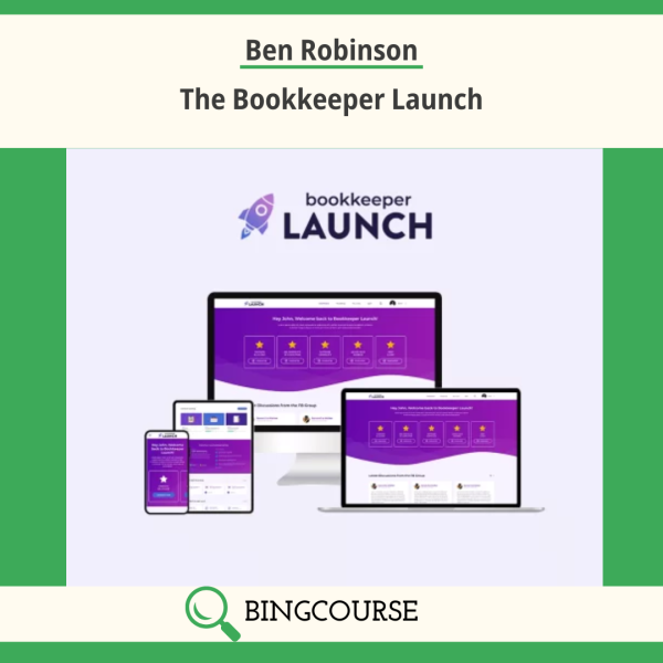 Ben Robinson – The Bookkeeper Launch