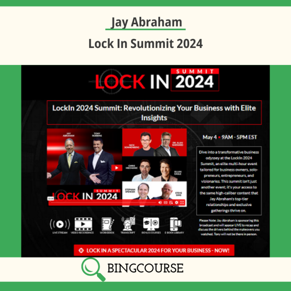 Lock In Summit 2024 by Jay Abraham