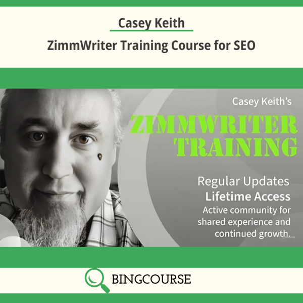 ZimmWriter Training Course for SEO