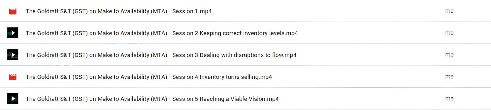 Eliyahu Goldratt – The Goldratt Strategy And Tactic Program On Moving From Make To Stock (MTS) To Make To Availability (MTA) – A Decisive Competitive Edge