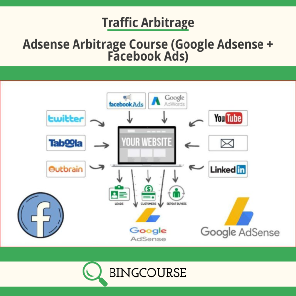 Adsense Arbitrage Course (Google Adsense + Facebook Ads)