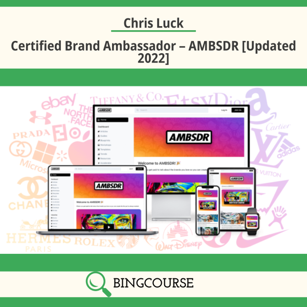 Chris Luck – Certified Brand Ambassador – AMBSDR [Updated 2022]