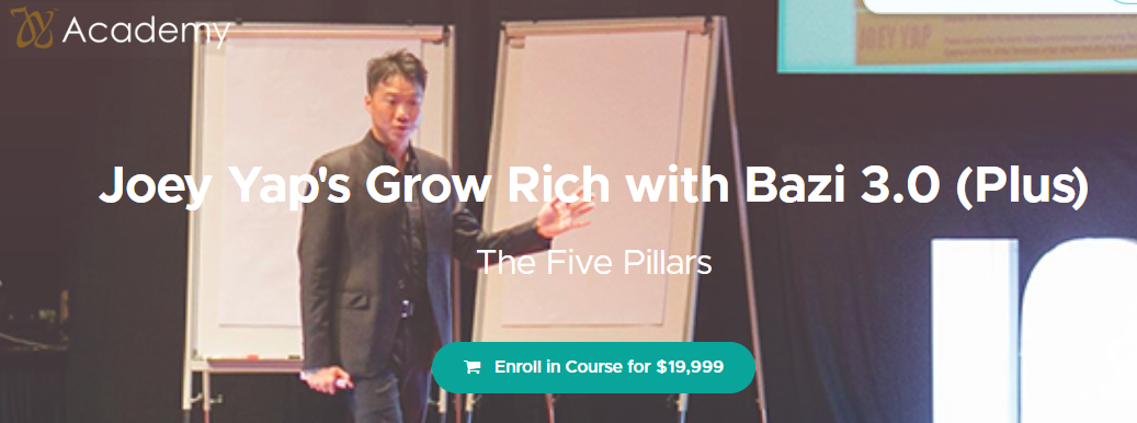 Joey Yap – Grow Rich with Bazi 3.0 (Plus) Download 