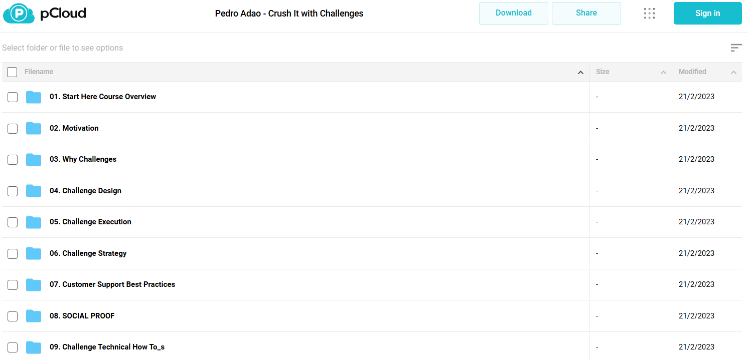 Pedro Adao – Crush It with Challenges Download Proof