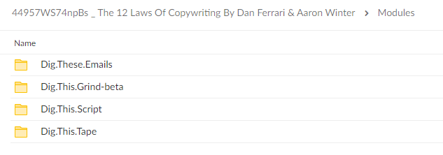 The 12 Laws of copywriting By Dan Ferrari & Aaron Winter Proof