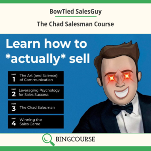 BowTied SalesGuy – The Chad Salesman Course