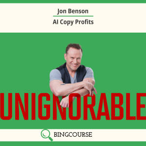 Jon Benson – AI Copy Profits