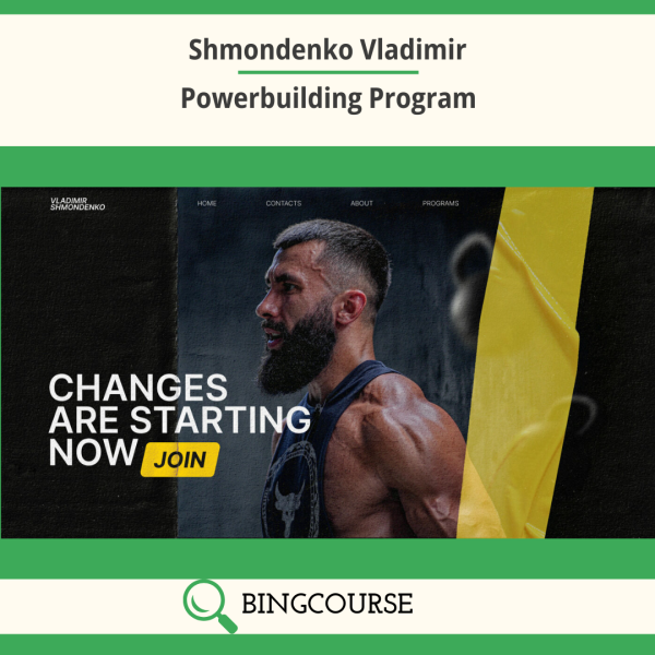 Shmondenko Vladimir – Powerbuilding Program