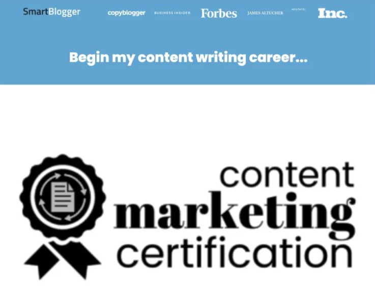 Jon Morrow – Content Marketing Certification Download 