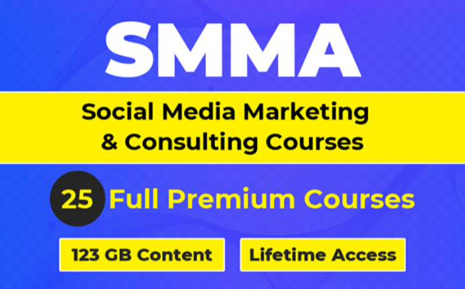 Social Media Marketing (SMMA) & Consulting – 25 Courses Bundle Download