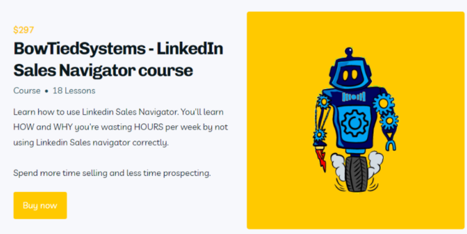 BowTiedSystems – LinkedIn Sales Navigator course Download 
