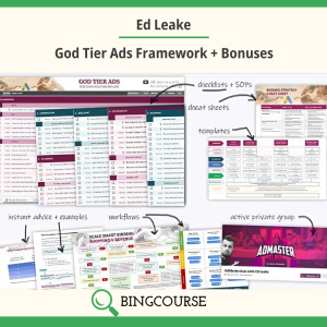 Ed Leake – God Tier Ads Framework + Bonuses