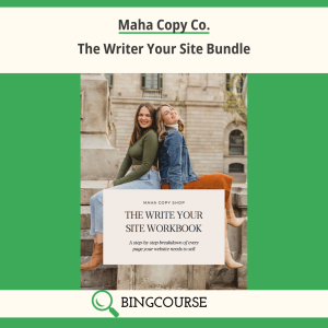Maha Copy Co. – The Writer Your Site Bundle