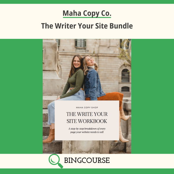 Maha Copy Co. – The Writer Your Site Bundle