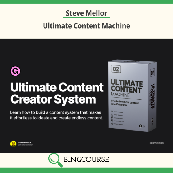 Steve Mellor – Ultimate Content Machine