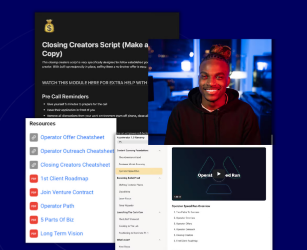 Eddie Cumberbatch – Creator Accelerator
