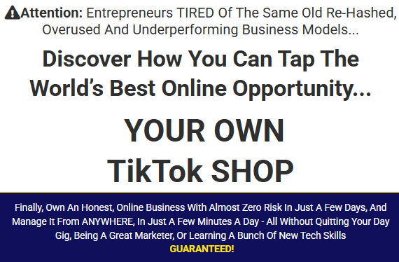 Shawn Hart – TikShop Secrets Download 