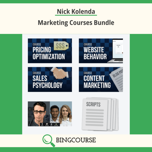 Nick Kolenda – Marketing Courses Bundle