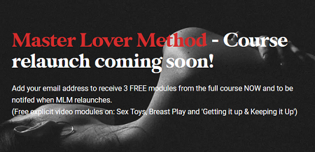 James Marshall – The Master Lover Method