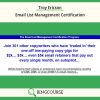 Troy Ericson – Email List Management Certification