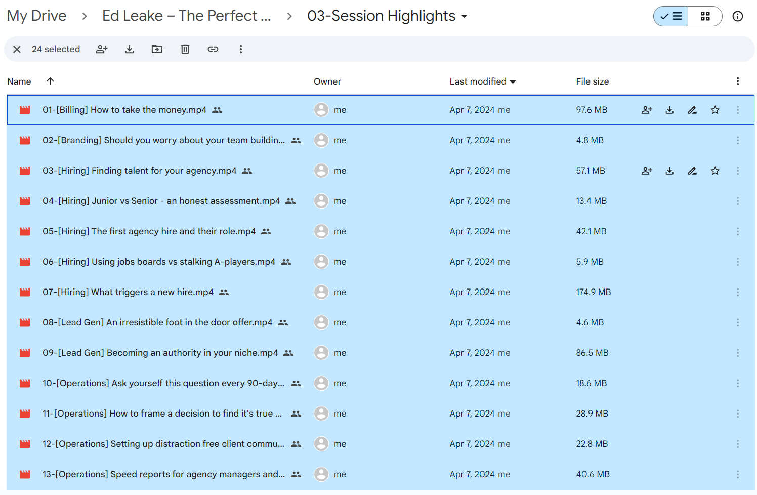 Ed Leake – The Perfect Agency Framework 3